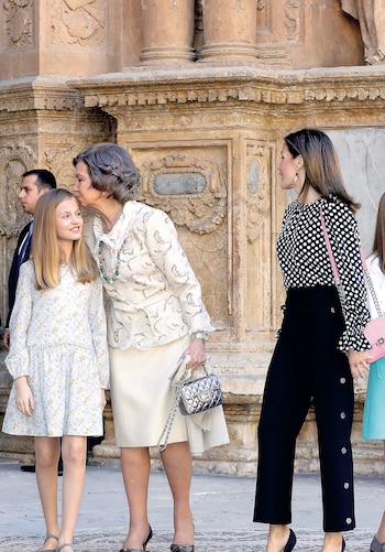 Sofía y Letizia, tras su