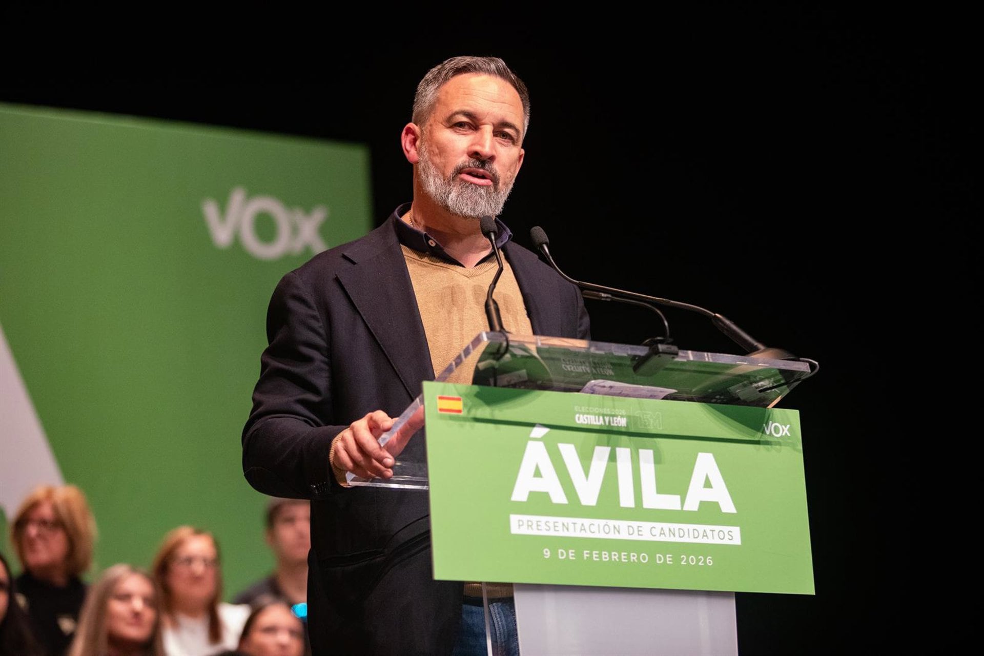 Abascal afea a Guardiola que «insulte a Vox» al «exigir» la investidura mientras pone un «tuit» agradeciendo a Sánchez