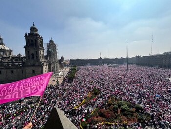 AMLO garantizó que la bandera