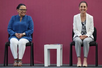 La funcionaria federal acompañó a