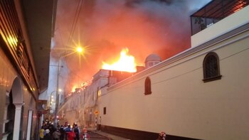 Incendio en Mesa Redonda: clausuran