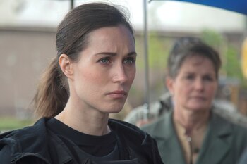 Marin, durante su visita a