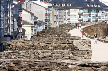 El adarve de la muralla