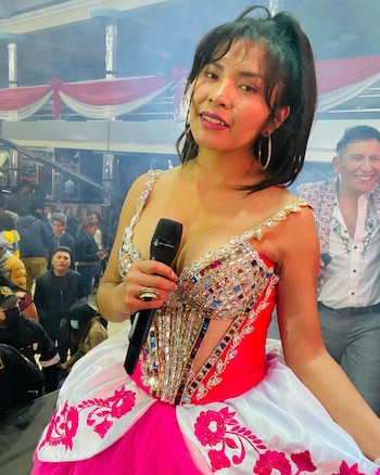 Yarita Lizeth en sus inicios.