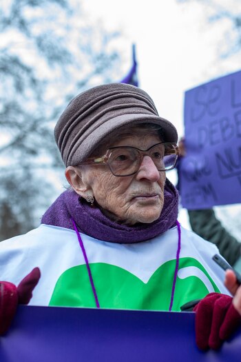 Gloria en la concentración convocada