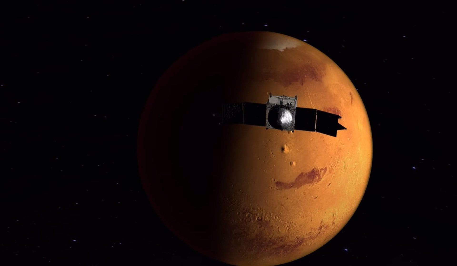 La atmósfera de Marte, compuesta casi totalmente por dióxido de carbono, atenúa los sonidos y transforma el paisaje acústico del planeta rojo (NASA)
