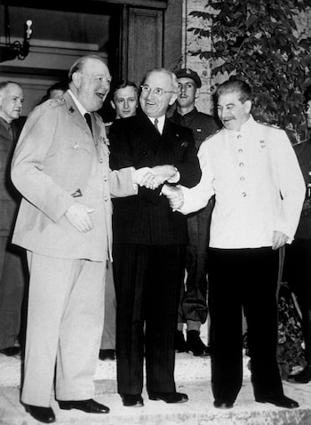 Winston Churchill, Harry S. Truman