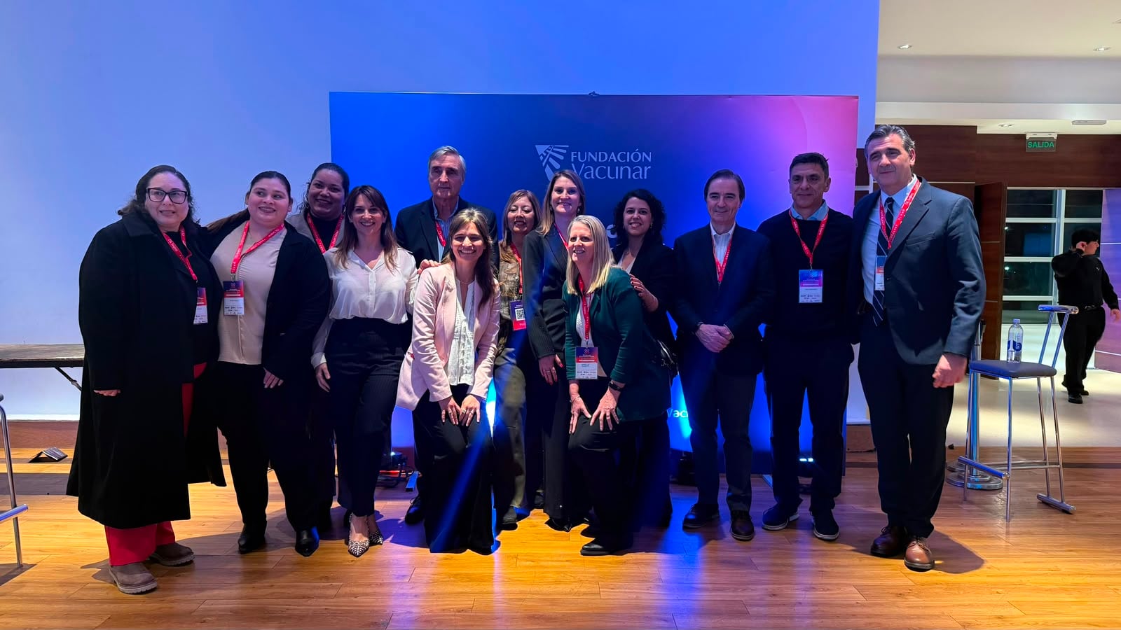 El equipo del XVI Simposio de Fundación Vacunar realizado este mes en Buenos Aires (Fundación Vacunar)