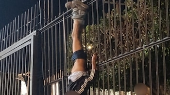 Ladrón quedó en calzones al tratar de robar una iglesia en León, Guanajuato