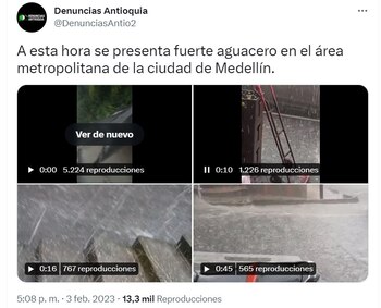 Comunidad en Antioquia afectada por