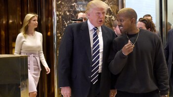 Kanye West y el presidente