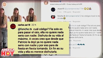 Usuario criticó a Flavia Laos en una de sus últimas publicaciones. Captura/América TV
