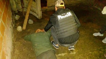 El indigente detenido por el