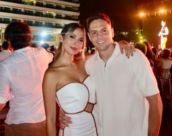 La esposa de Santiago Arias vuelve a ser tendencia y estos son los datos que debe conocer de ella - crédito @karinjimenez91/IG