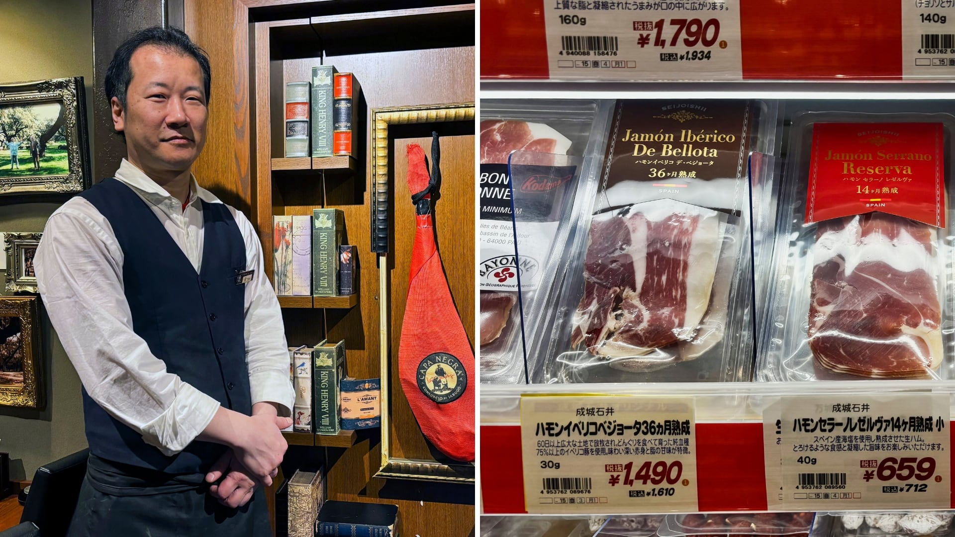 Hata Tomonori, gerente del restaurante español Iberico-Ya en el distrito Roppongi de Tokio (EFE/ Pilar Bernal)