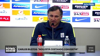 Bustos habló sobre la falta