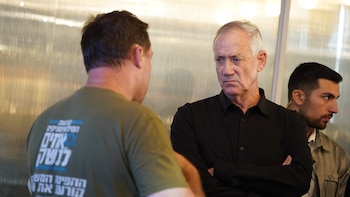 Gantz comparecerá mañana previsiblemente para