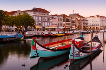 Aveiro, pueblo conocido como la