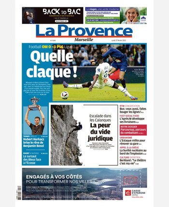 "¡Menuda bofetada!", catalogó Le Provence