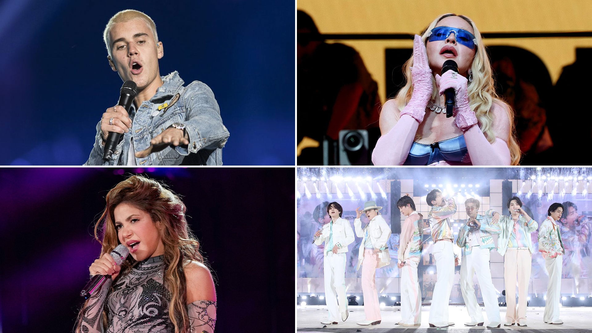 Los artistas que estarán en el espectáculo de medio tiempo de la final del Mundial