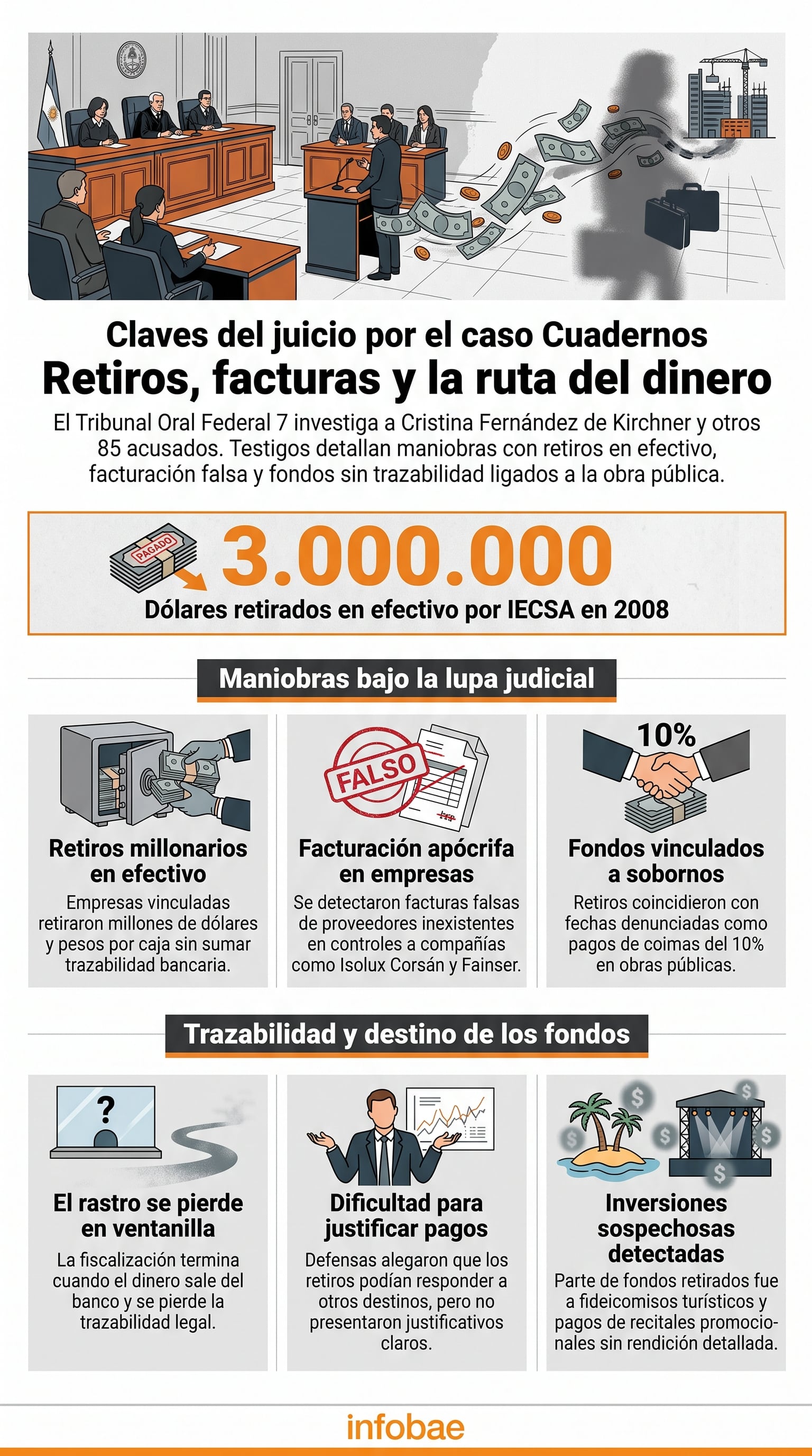 Las claves que dejaron los testigos de la exAFIP (Imagen Ilustrativa Infobae)