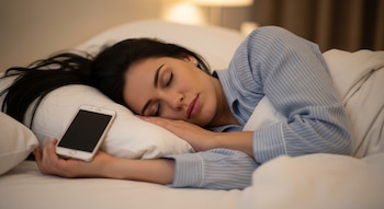 Dejar el teléfono fuera del