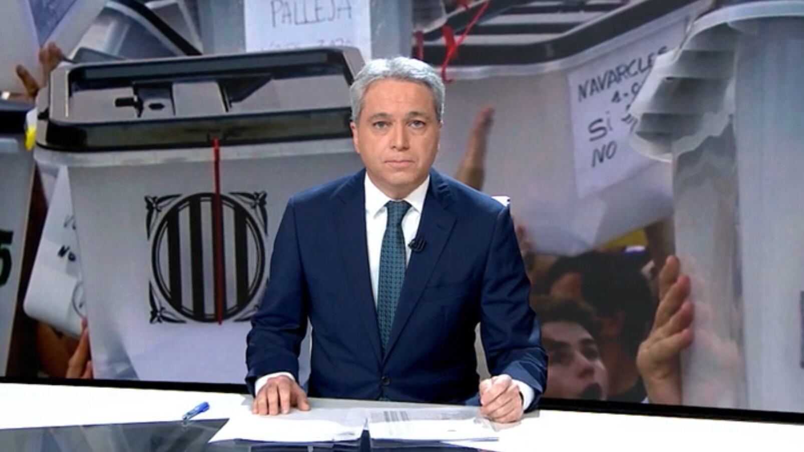 Vicente Vallés, en