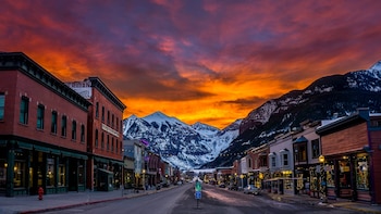 La ciudad de esquí “más
