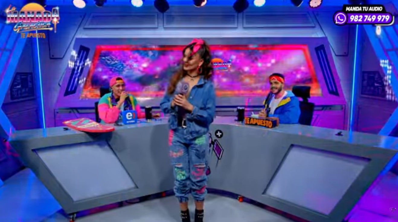 Laura Spoya termina con Sebastián Gálvez y asegura que está feliz: “Han recuperado a su galáctica favorita”. Captura: Youtube La Manada.
