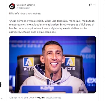 Las declaraciones del "Fideo" se