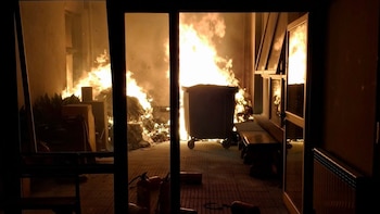 Evacuaron la Facultad de Sociales de la UBA por un incendio: no hubo heridos