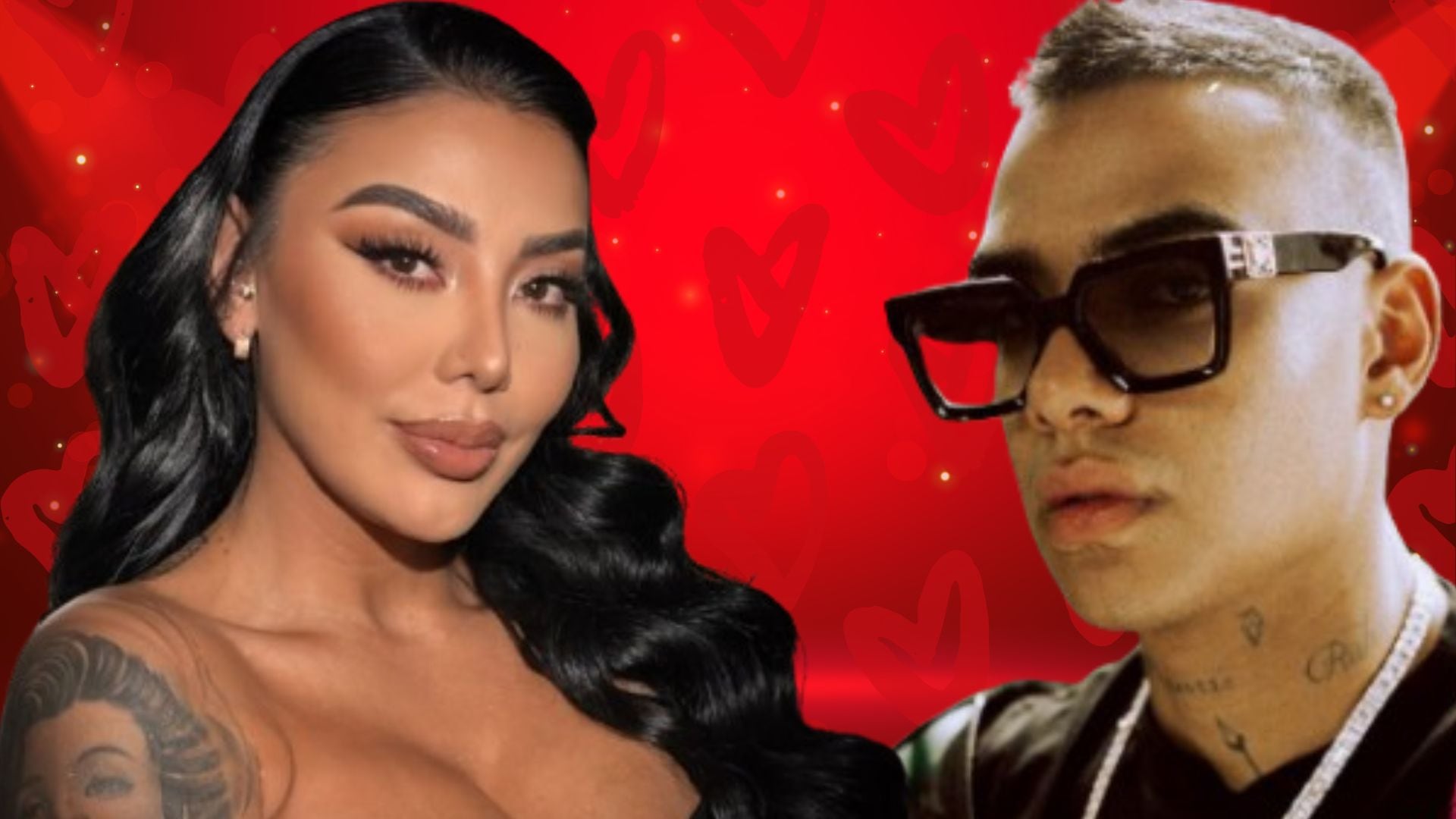 La polémica sobre una examiga que se involucró con DJ Exotic durante el embarazo de Reyes resurge tras declaraciones en el Live - crédito @marcelareyes - @exoticmusicsas_/Instagram - montaje de Infobae