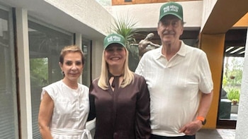 Maru Campos se reúne con Vicente Fox: llaman a recuperar instituciones y a defender la democracia