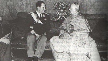 Perón y su amigo, después