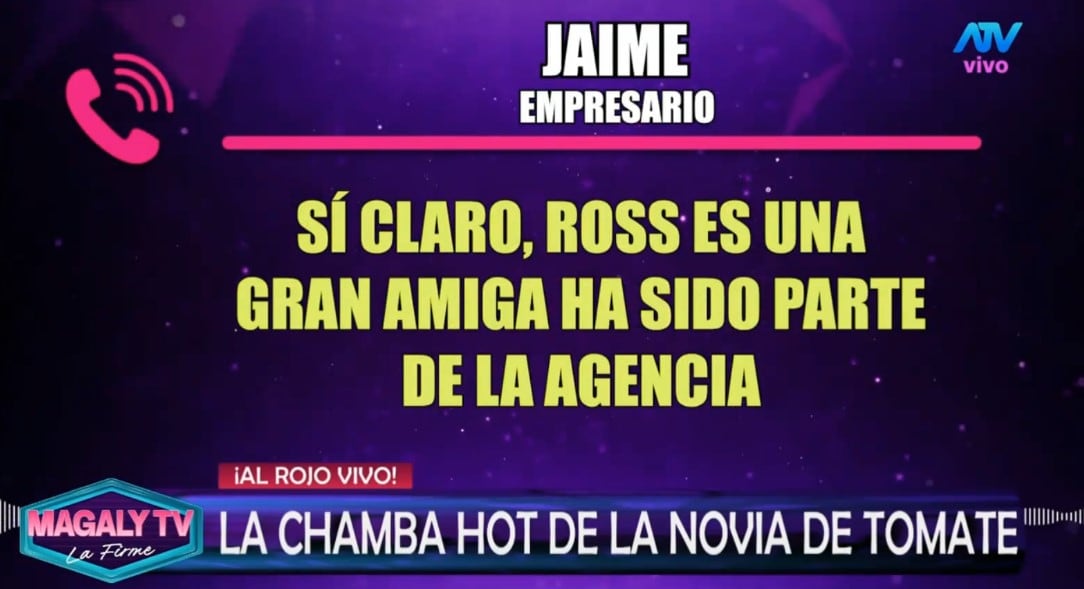 Vanessa López cuestiona si Tomate Barraza conocía los shows de su prometida: “Para casarte tienes que investigar”. Captura: Magaly TV La Firme.