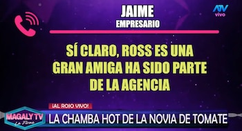 Vanessa López cuestiona si Tomate Barraza conocía los shows de su prometida: “Para casarte tienes que investigar”. Captura: Magaly TV La Firme.
