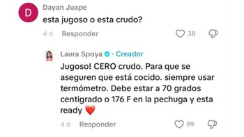 La modelo peruana defendió su