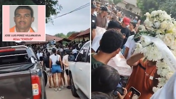 Videos | Así fueron las honras fúnebres de ‘Cholo’, cabecilla de Los Pachenca abatido en operativo en Santa Marta: “No hubo disparos al aire”