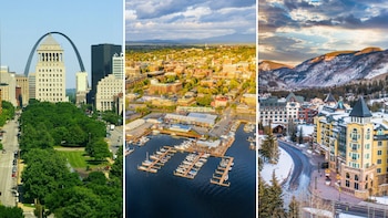 Explora EE. UU.: De los arcos de St. Louis a las cumbres de Breckenridge y Vail