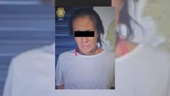 Fotografía de la mujer detenida