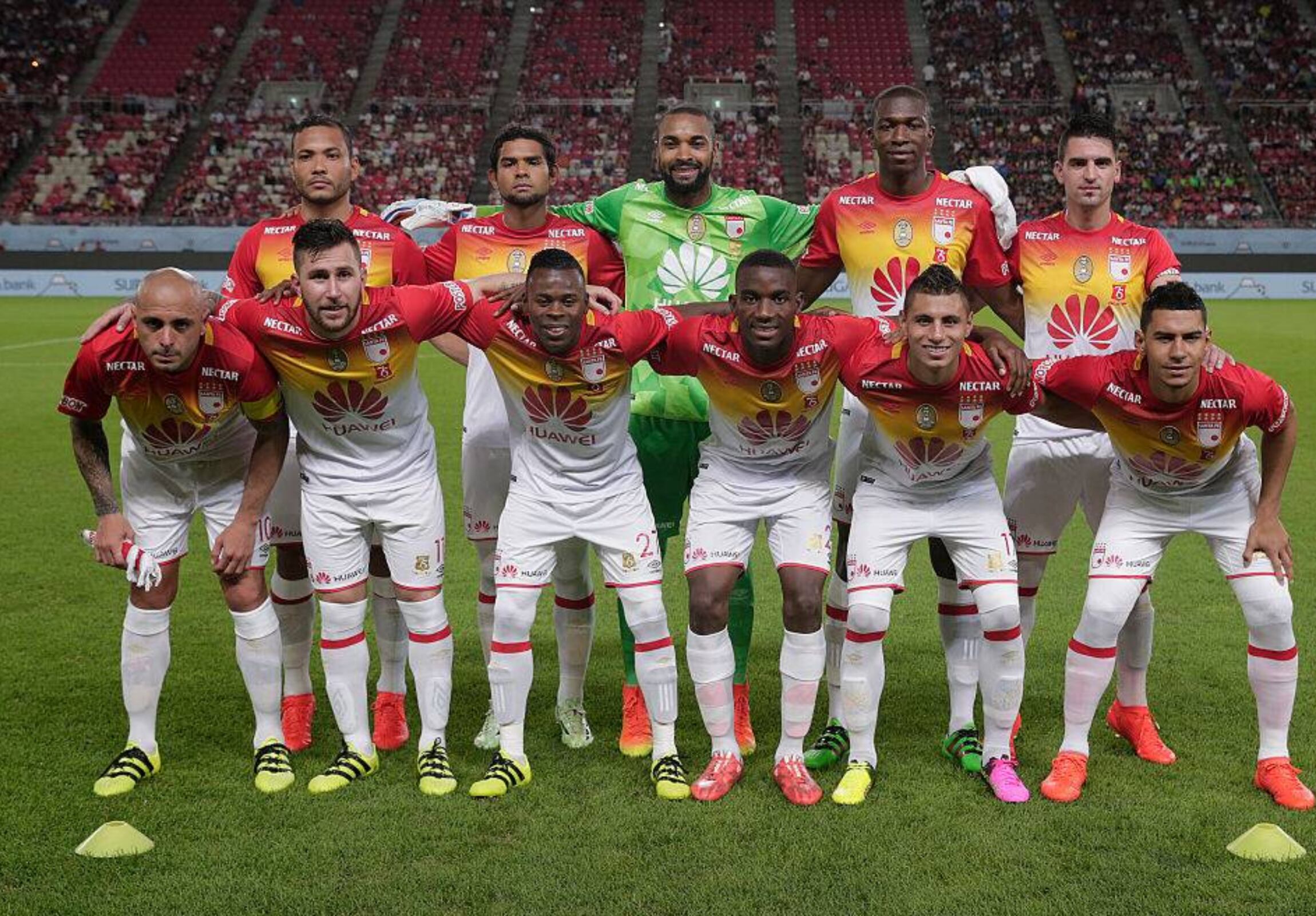 Santa Fe ganó la Copa Suruga Bank en 2016 - crédito Independiente Santa Fe