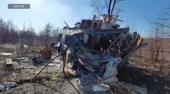 Imágenes distribuidas en Rusia sobre