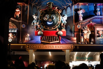 Inauguración de Cortylandia en Madrid.