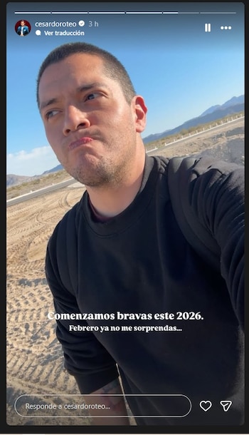 El influencer compartió impactantes imágenes