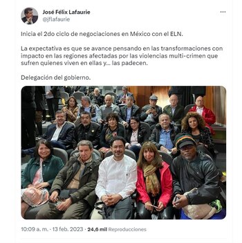 Cabal - Lafaurie. Twitter.