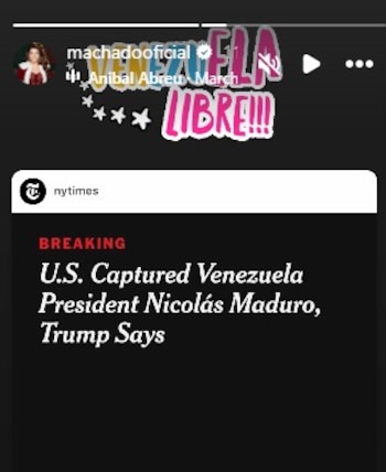 La ex Miss Universo se