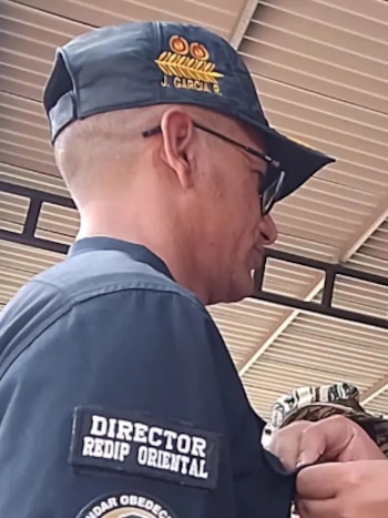 Comisario Mayor Jesús José García Rivero, director de la Redip Oriental