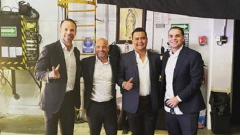 El peculiar encuentro de Christian