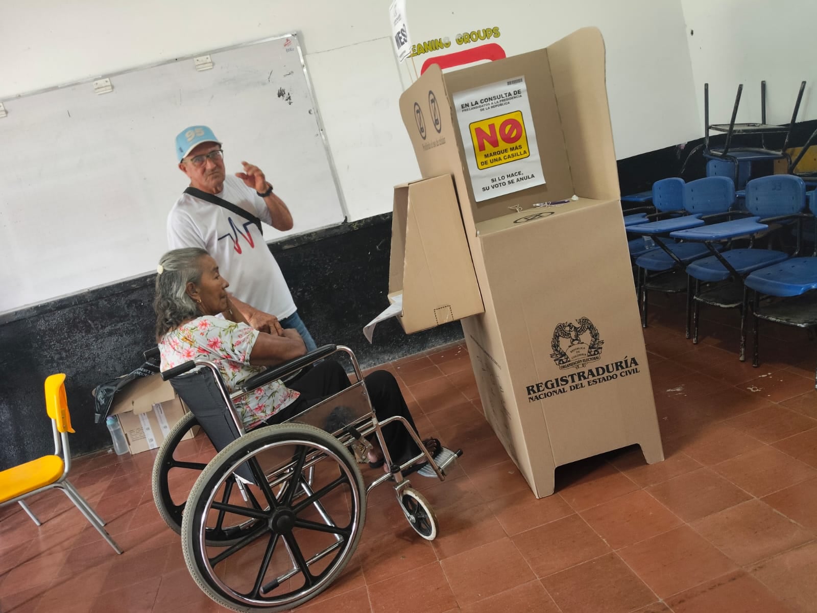 Las elecciones de este domingo contarán con un amplio esquema de seguridad y vigilancia en todo el país, con el objetivo de garantizar la participación ciudadana y el normal desarrollo de la jornada electoral - crédito @Registraduria/X