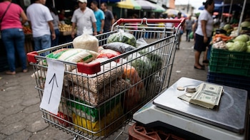 Comer cuesta más: La canasta básica familiar en El Salvador aumenta casi 10 dólares en un año, según datos del BCR
